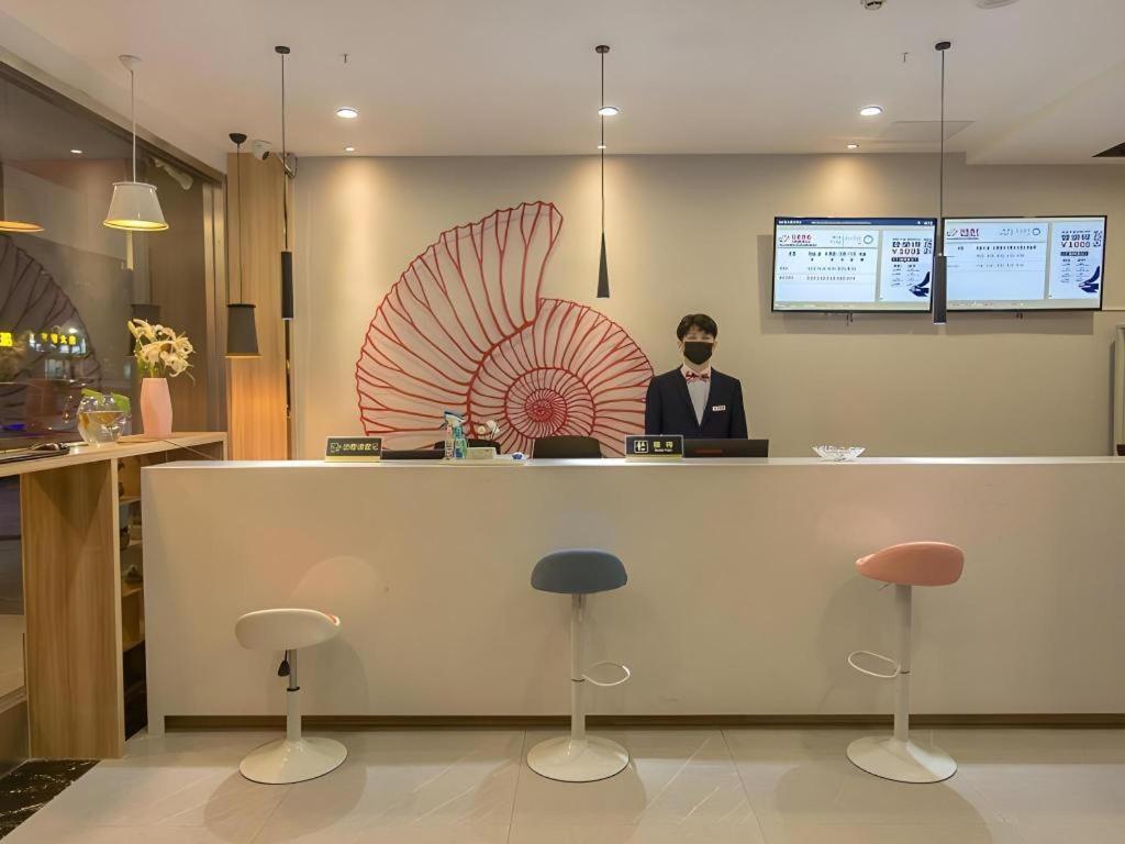 Shell Hotel Zaozhuang Xinchang Road Bada Market Zhaozhuang Exterior foto